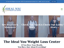 Tablet Screenshot of idealyou.com